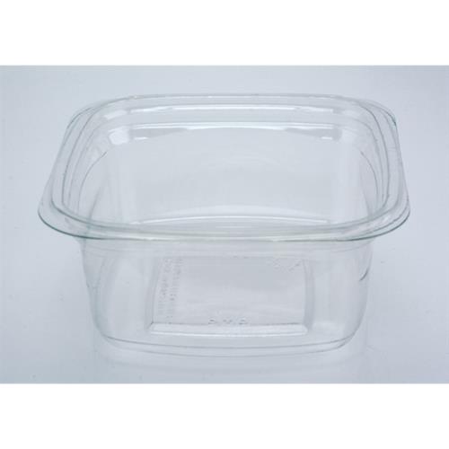 SQ DELI CONTAINER PLAS 12-OZ CLEAR