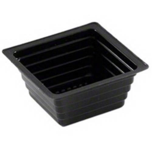 OFFER VS SERVE TRAY 6-OZ EXTRA DEEP 14-MIL BLACK