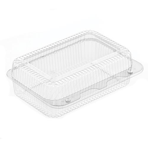 " x 6.92 " x 3.26" 0.08 Lb PET Hinged Utility Container