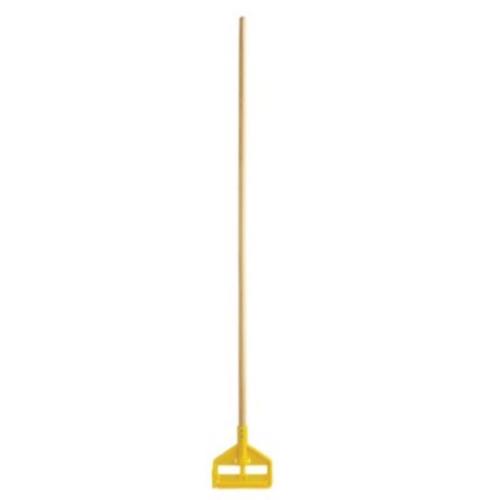 Invader Wet Mop 60" Plastic Head Wood Handle