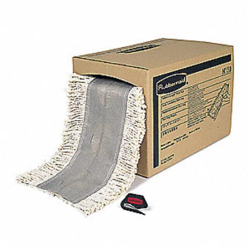 Select-A-Length Dust Mop W/5" Fringe 5X40' White