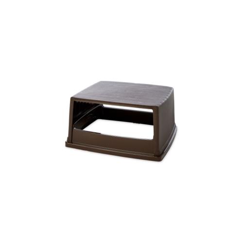 x 23 x 13" Glutton Wooded Trash Can Top