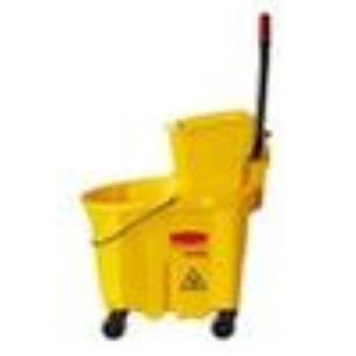 Wavebrake Mop Combo 35-QT Sidepress Yellow