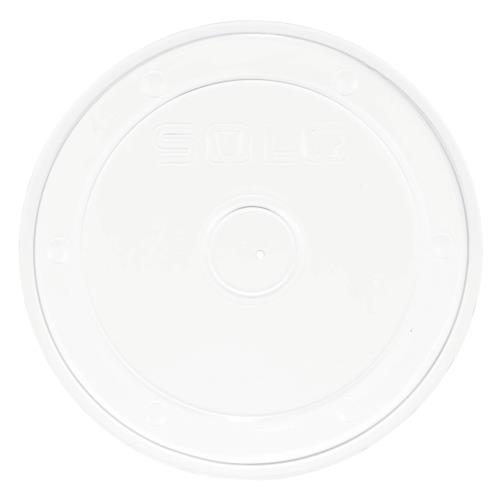 FLAT LID POLYPROP CLEAR