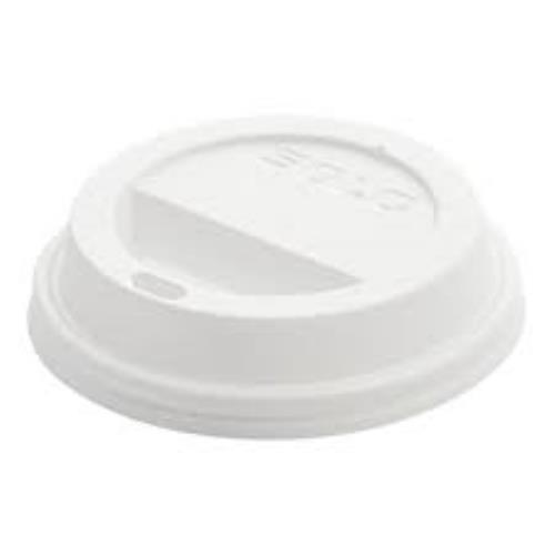 LID F/10OZ HOT CUP WHITE 1000/CS