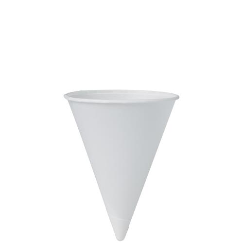 4OZ Rolled Rim Cone Cup 5000/CS