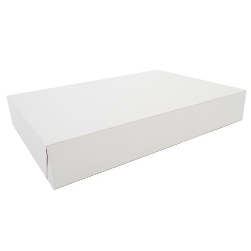 Bakery Box 1/4-Sheet 14X10X4 White