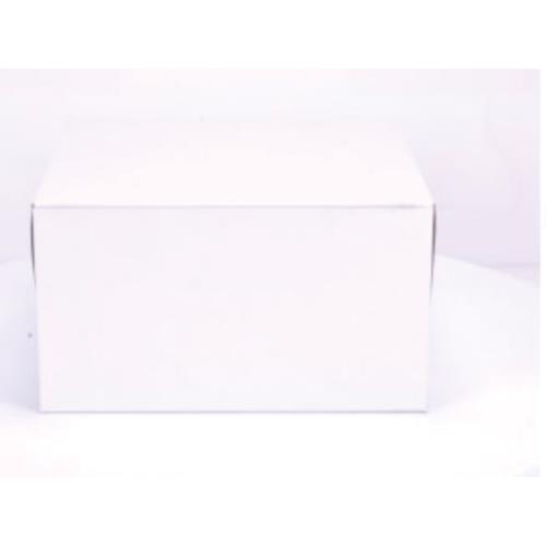 9" x 9" x 5" White Paper Bakery Box