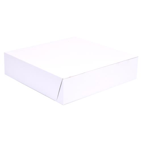 Bakery Box Paper 10X10X2.5 White/Kraft