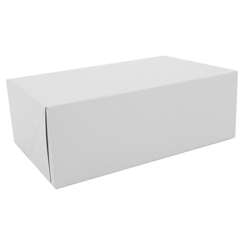 Clay Coated Dozen Donut Auto Box, White, 10" x 6.25" x 3.5", 1/CS/200