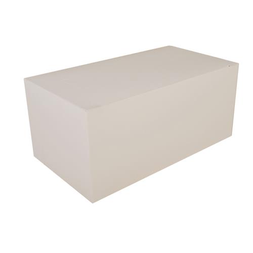 Dinner Carryout Box 9X5X4 Plain Tuck Top 250/CS