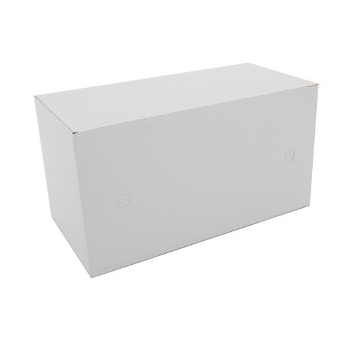 5LB White Patty Box Auto 10X5X5 3/8 Paperboard