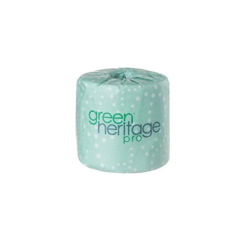 Green Heritage T/T 2-Ply 4.1X3.WHITE 500-Sht Wrapped
