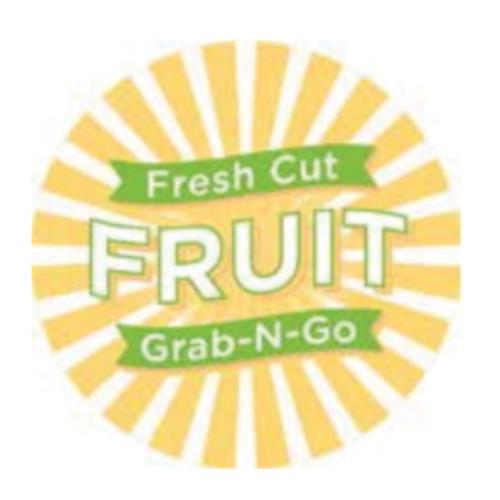 1.75" dia. Fresh Cut Fruit Grab-N-Go Label