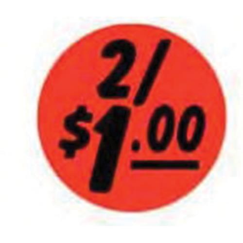 1.25" dia. Promotional Bullseye 1.29 Label