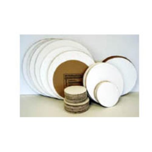 Circle Corr B-Flute 16" White Poly Pack