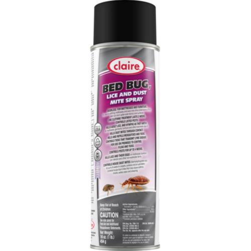 Bed Bug, Lice and Dust Mite Spray, 13 oz, 1/CS/12