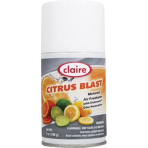 Citrus Splash Freshener 6.6OZ Metered Aerosol 12/CS