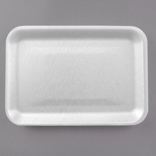 Foam Meat Tray White 5.25X5.25X5/8