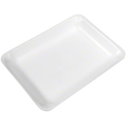 88150 4P WHITE FOAM MEAT TRAY 9.25X7.25X1.25