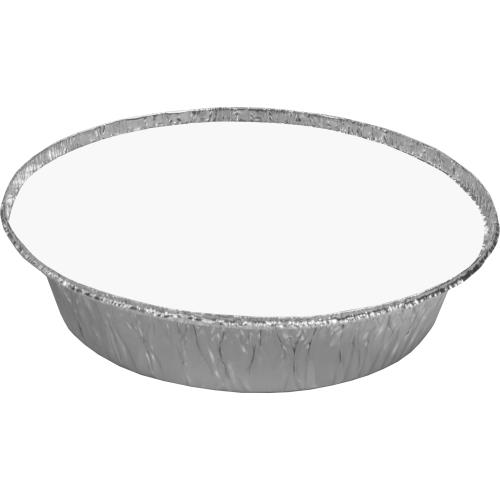 7" Round Container Aluminum W/Board Lid