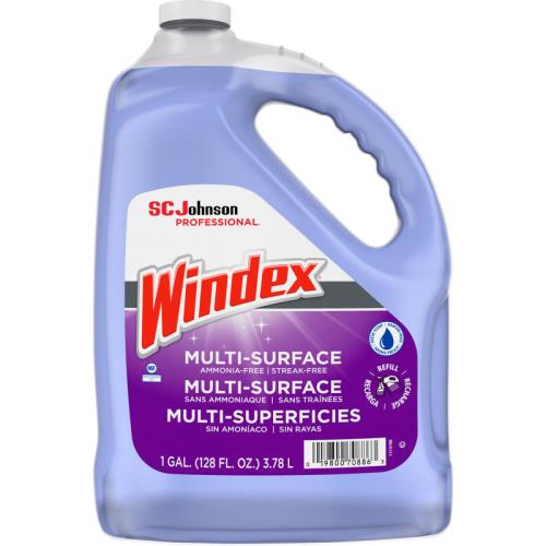 Windex Non-Ammonia Cleaner 128-OZ Blue
