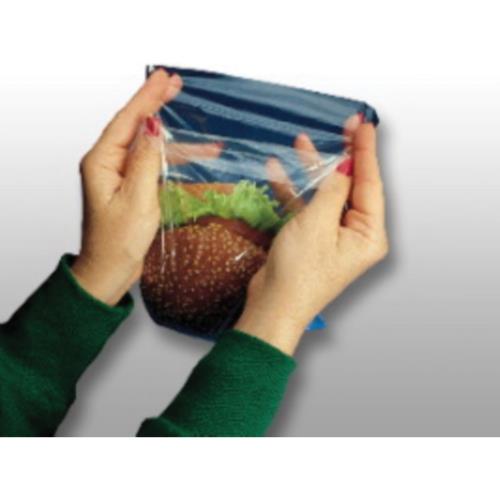 Flip Top Sandwich Bag LDPE .85-MIL 7X7+1.5 Clear