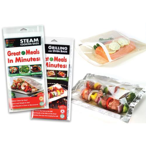 10.8" x 8.9" Self-Seal Cooking Bag For Brown Microwave or Oven