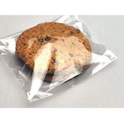 Cookie Bag P/P 1.5MIL 5X5+1BG+1.5 Lip W/Tape Clear