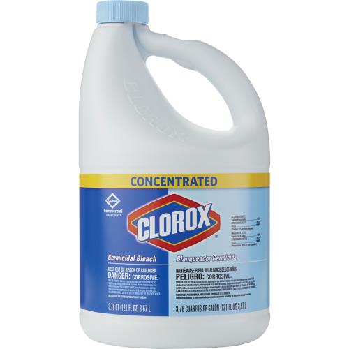 Clorox Bleach Liquid Commercial Germicidal 121-OZ