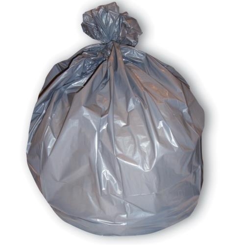 Can Liner Lld 38X58 50/60-GAL Silver 1.7 MIL