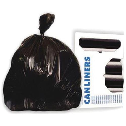 Can Liner 16-MIC P/E 33X40 33-GAL Black