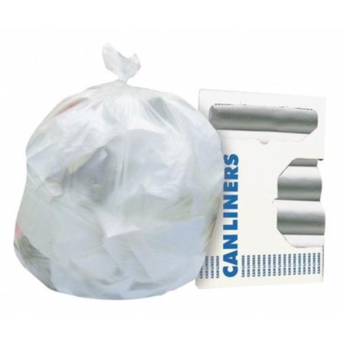 Can Liner On Roll 8-MIC HDPE 24X33 Clear