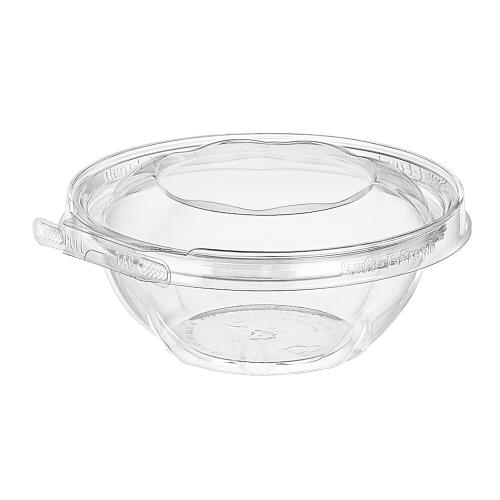 Safe-T-Fresh PETE Bowl Tamper Evident Dome Lid, Clear, 12 oz, 1/CS/240