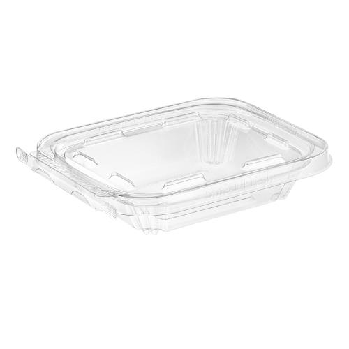 SAFE-T-FRESH DELI TUB 6-OZ HINGED TAMPER EVIDENT