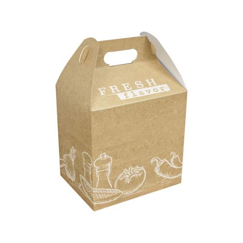 Chalkboardchick Barn Box W/Handle Ccsus 8X6X8 Kraft
