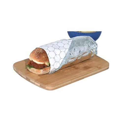 SANDWICH WRAP ALUM FOIL SHEETS 14X16 SILVER