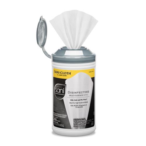 Sani Cloth Disinfecting Wipes Scent Free 200-CT