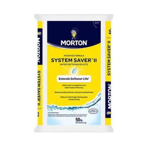 MORTON SYSTEM SAVER II WATER SOFTENER SALT PELLETS