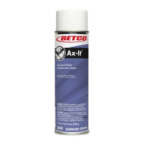 Betco Ax-It® Baseboard Stripper -19 oz. Aerosol Can - Sassafras,Clear