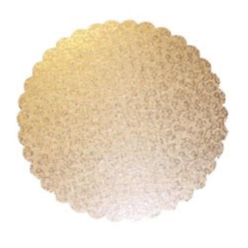 Golden Lace 9" Cake Circle Corrugated