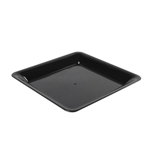 " x 12" Black Plastic Cater Tray