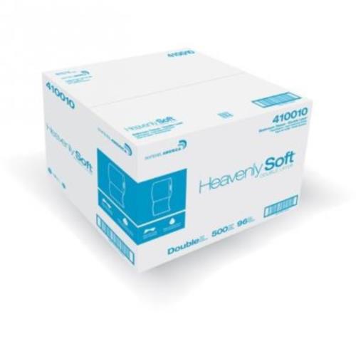 146'" x 3.9" 2-ply White Pure Cellulose Bathroom Tissue