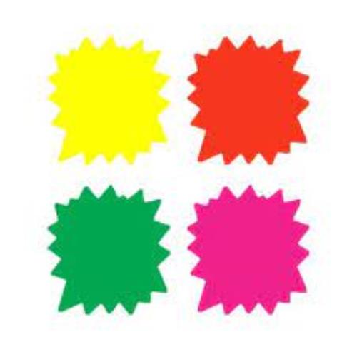 ULTRA GLO BURST SIGN CARD W/SCORE 8X8