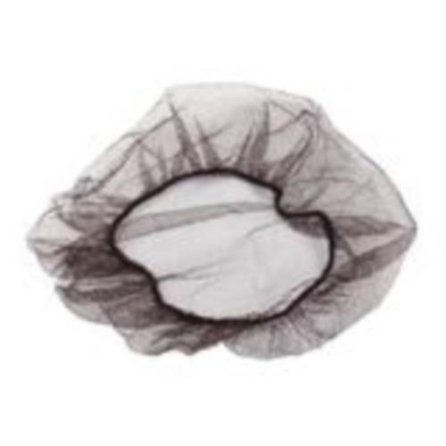 18" Dark Brown Nylon Latex-free Honeycomb Hairnet