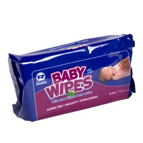 Rpbwur 80-CT Baby Wipe Refill Unscented 960/CS