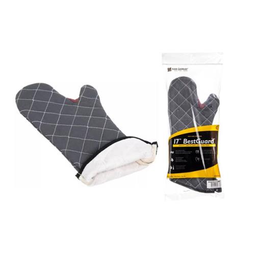 BEST GUARD 17" OVEN MITT KEVLAR FIRE RETARDANT