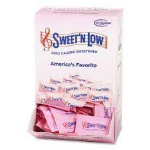 SUGAR SUBSTITUTE 1.375X2.5 PINK PACKET