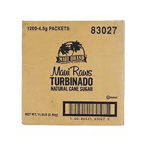 SUGAR SUBSTITUTE TURBINADO CANE 1.375X2.5