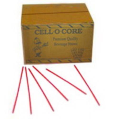 STIRRER 5.75" WRAPPED RED